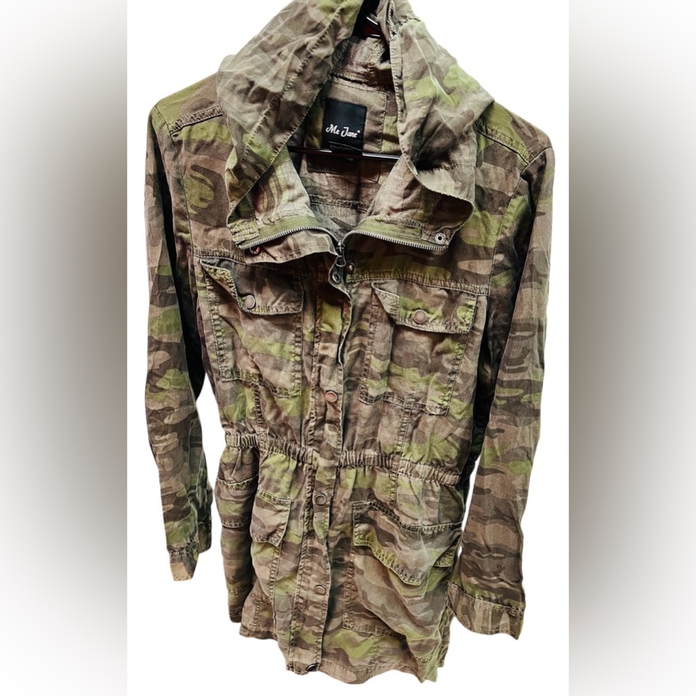 Camouflage Hooded Jacket